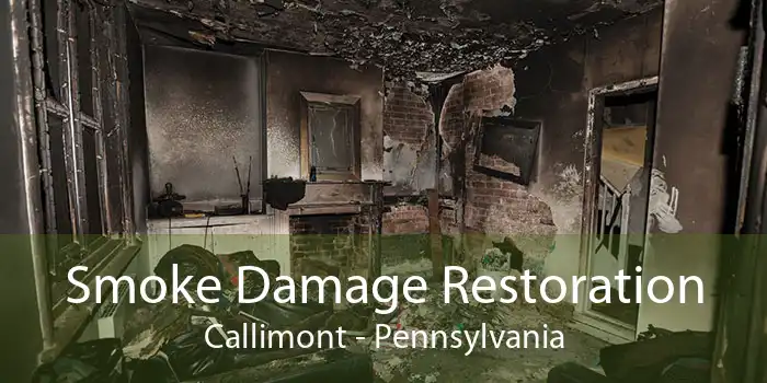 Smoke Damage Restoration Callimont - Pennsylvania