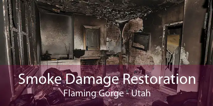 Smoke Damage Restoration Flaming Gorge - Utah
