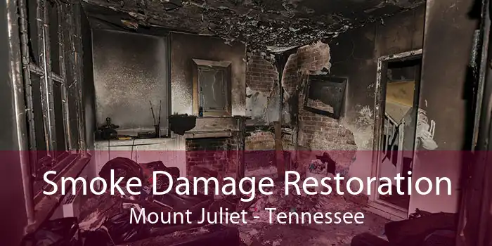 Smoke Damage Restoration Mount Juliet - Tennessee