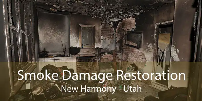 Smoke Damage Restoration New Harmony - Utah