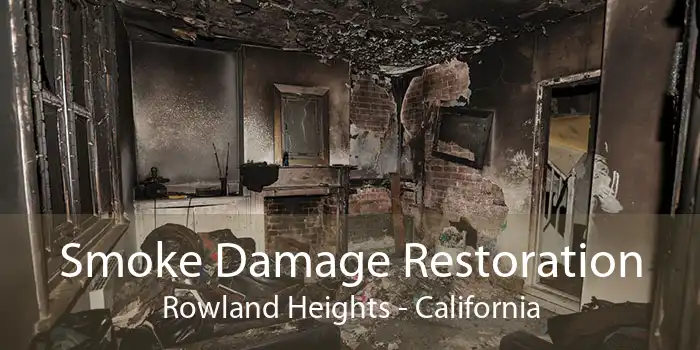 Smoke Damage Restoration Rowland Heights - California
