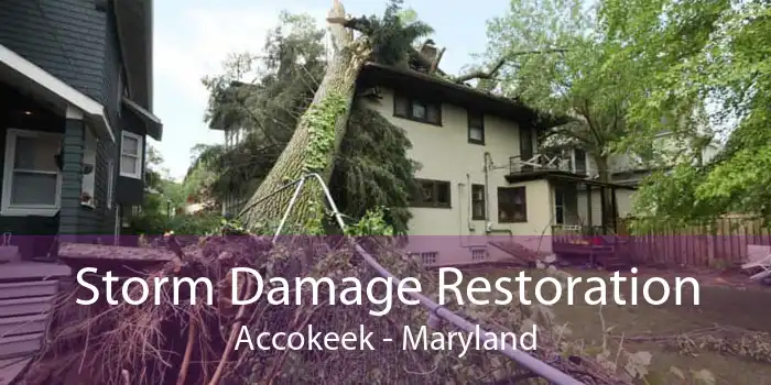 Storm Damage Restoration Accokeek - Maryland