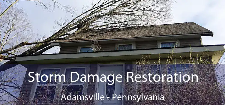 Storm Damage Restoration Adamsville - Pennsylvania