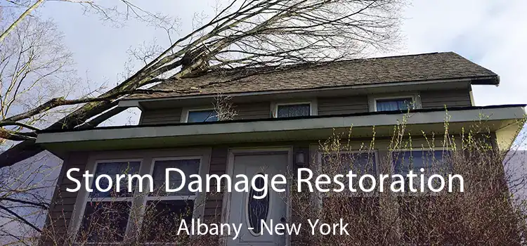 Storm Damage Restoration Albany - New York