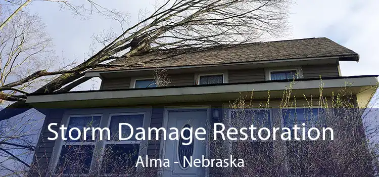 Storm Damage Restoration Alma - Nebraska