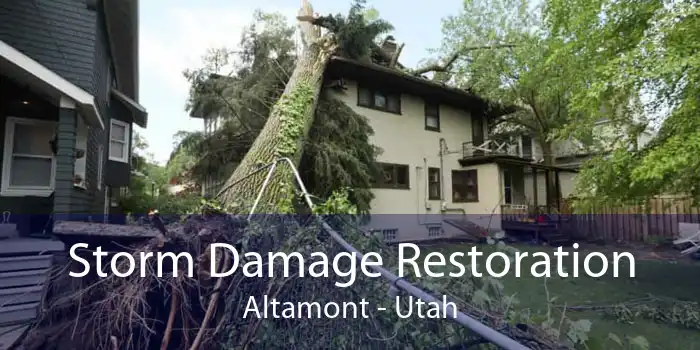 Storm Damage Restoration Altamont - Utah