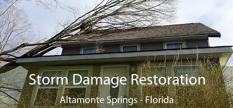 Storm Damage Restoration Altamonte Springs - Florida