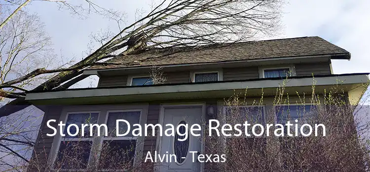 Storm Damage Restoration Alvin - Texas