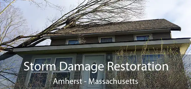 Storm Damage Restoration Amherst - Massachusetts