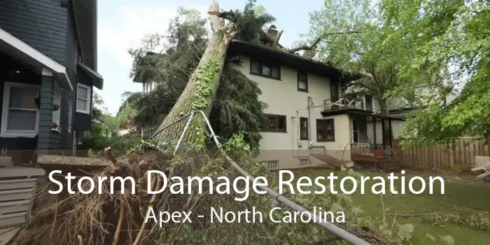 Storm Damage Restoration Apex - North Carolina