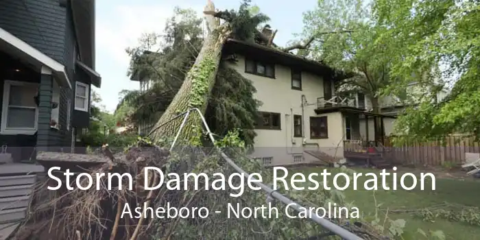 Storm Damage Restoration Asheboro - North Carolina