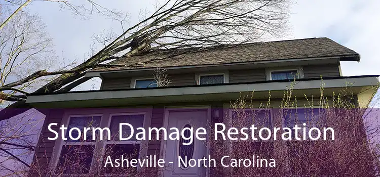 Storm Damage Restoration Asheville - North Carolina