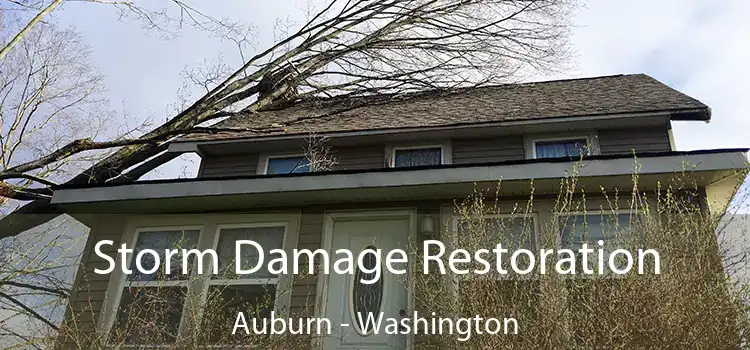 Storm Damage Restoration Auburn - Washington