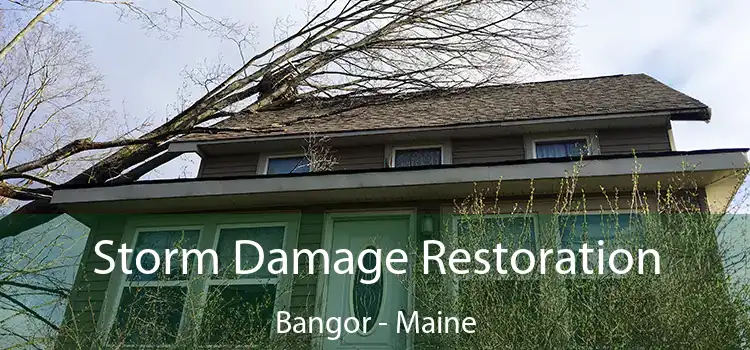 Storm Damage Restoration Bangor - Maine