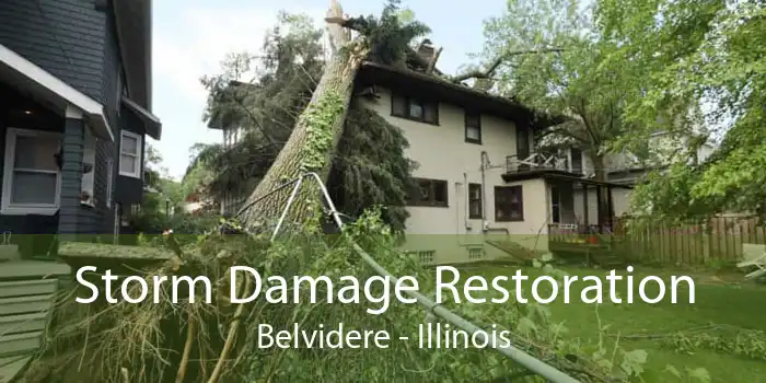 Storm Damage Restoration Belvidere - Illinois
