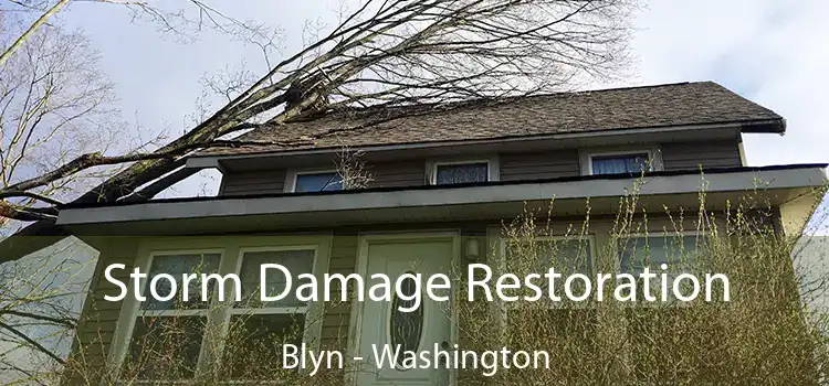 Storm Damage Restoration Blyn - Washington