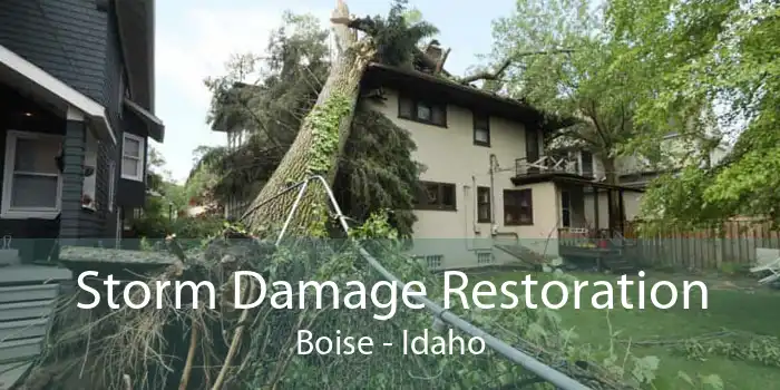 Storm Damage Restoration Boise - Idaho