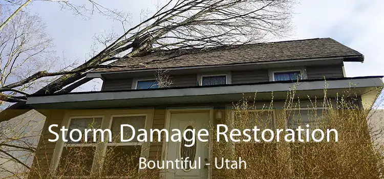 Storm Damage Restoration Bountiful - Utah