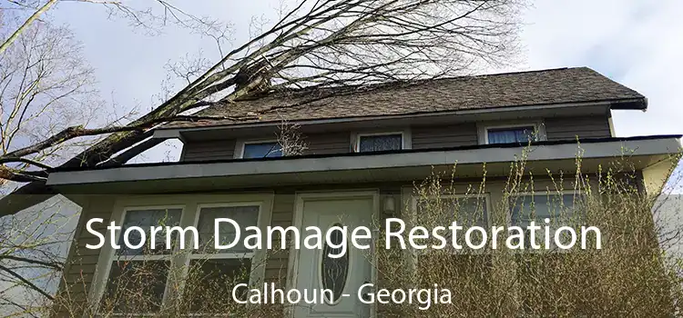 Storm Damage Restoration Calhoun - Georgia