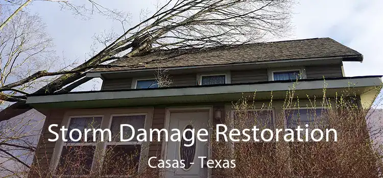 Storm Damage Restoration Casas - Texas