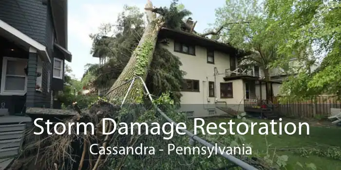 Storm Damage Restoration Cassandra - Pennsylvania