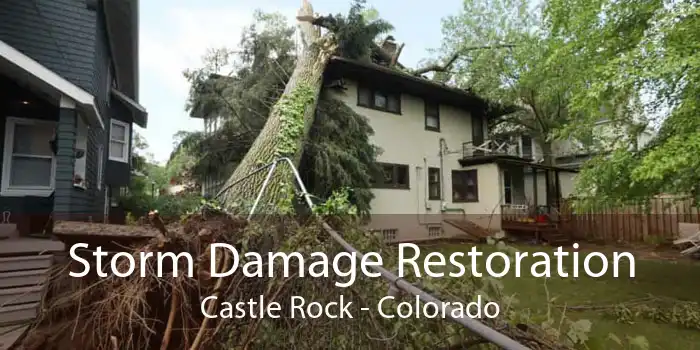 Storm Damage Restoration Castle Rock - Colorado