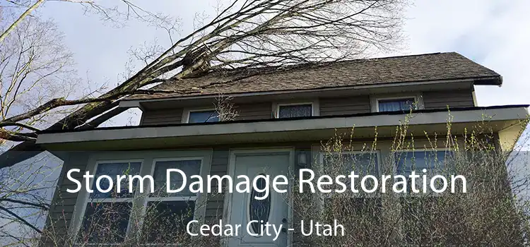 Storm Damage Restoration Cedar City - Utah