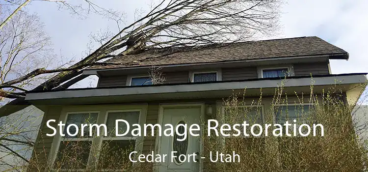 Storm Damage Restoration Cedar Fort - Utah