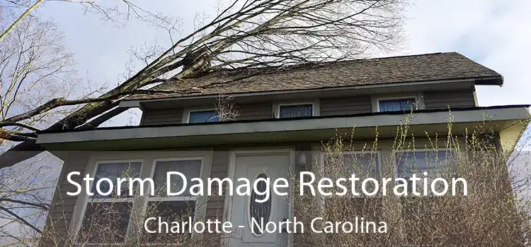 Storm Damage Restoration Charlotte - North Carolina