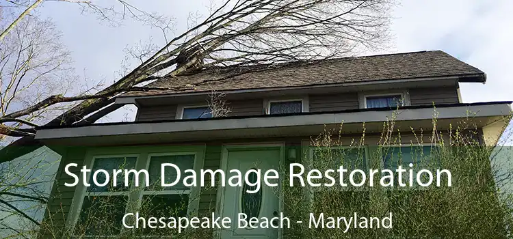 Storm Damage Restoration Chesapeake Beach - Maryland