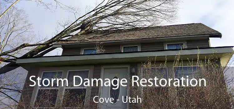 Storm Damage Restoration Cove - Utah