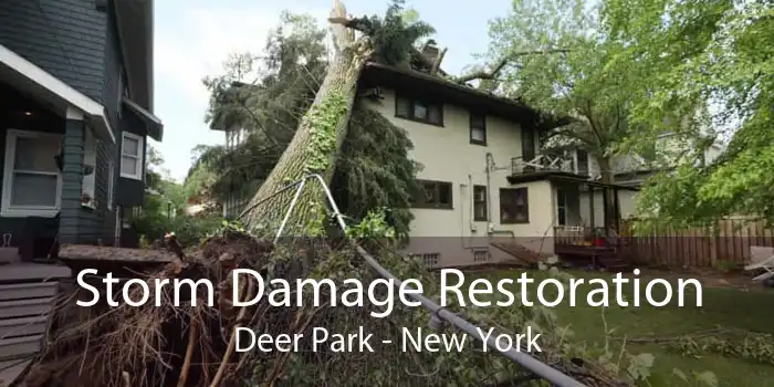 Storm Damage Restoration Deer Park - New York