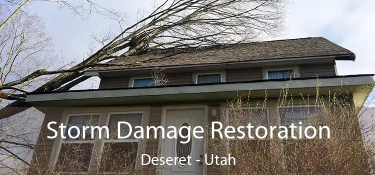 Storm Damage Restoration Deseret - Utah