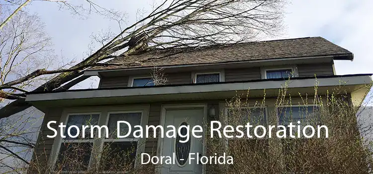 Storm Damage Restoration Doral - Florida