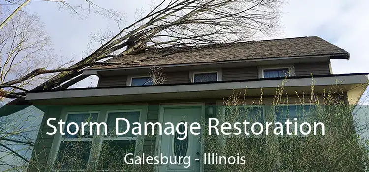 Storm Damage Restoration Galesburg - Illinois