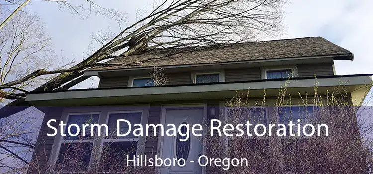 Storm Damage Restoration Hillsboro - Oregon