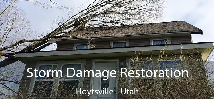 Storm Damage Restoration Hoytsville - Utah