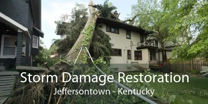 Storm Damage Restoration Jeffersontown - Kentucky