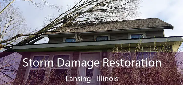 Storm Damage Restoration Lansing - Illinois