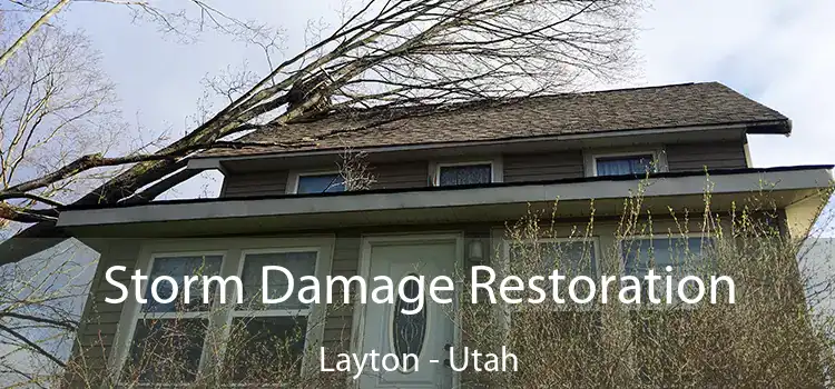 Storm Damage Restoration Layton - Utah