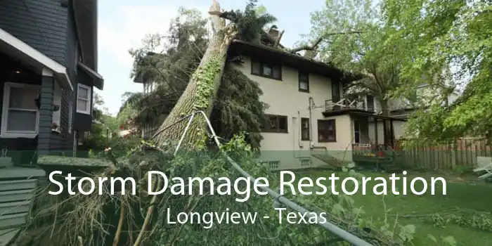 Storm Damage Restoration Longview - Texas
