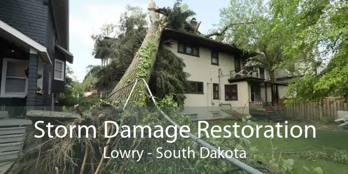 Storm Damage Restoration Lowry - South Dakota