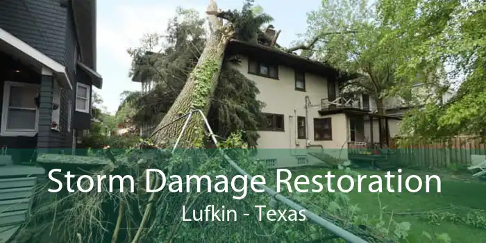Storm Damage Restoration Lufkin - Texas