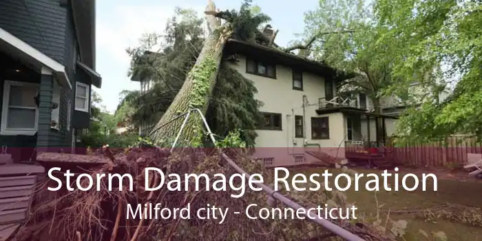 Storm Damage Restoration Milford city - Connecticut