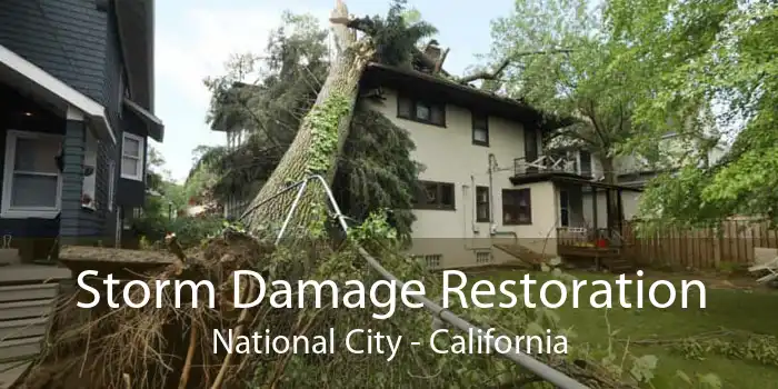 Storm Damage Restoration National City - California