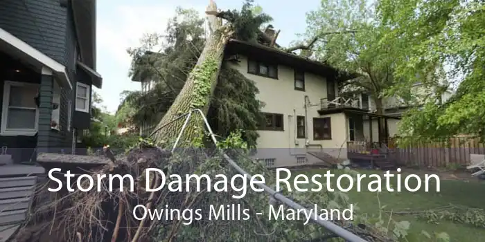 Storm Damage Restoration Owings Mills - Maryland