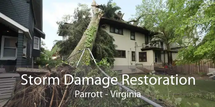 Storm Damage Restoration Parrott - Virginia