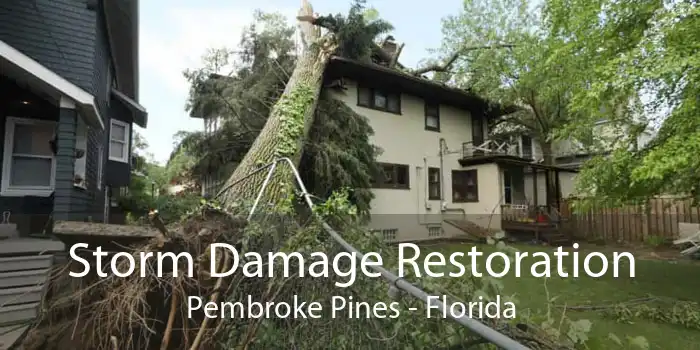 Storm Damage Restoration Pembroke Pines - Florida