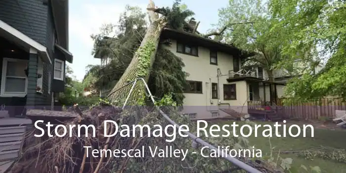 Storm Damage Restoration Temescal Valley - California