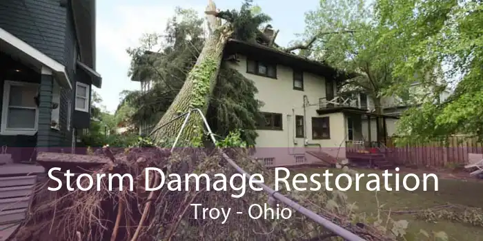 Storm Damage Restoration Troy - Ohio